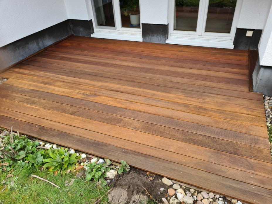 Terrasse nachher