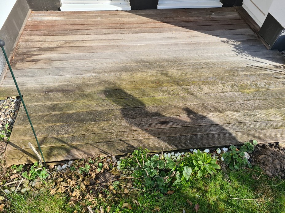 Terrasse vorher